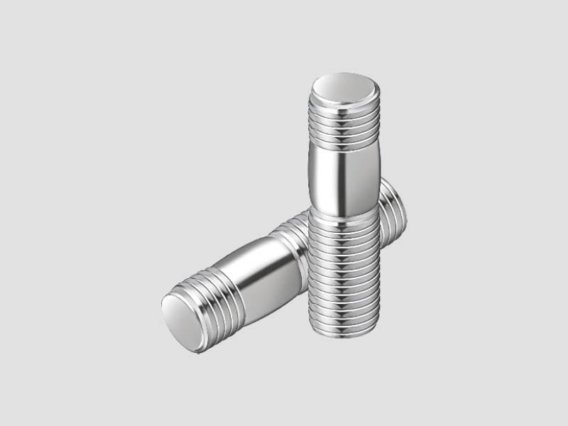 Double-Ended Threaded Stud - Industrial Fastener for Mechanical Assembly