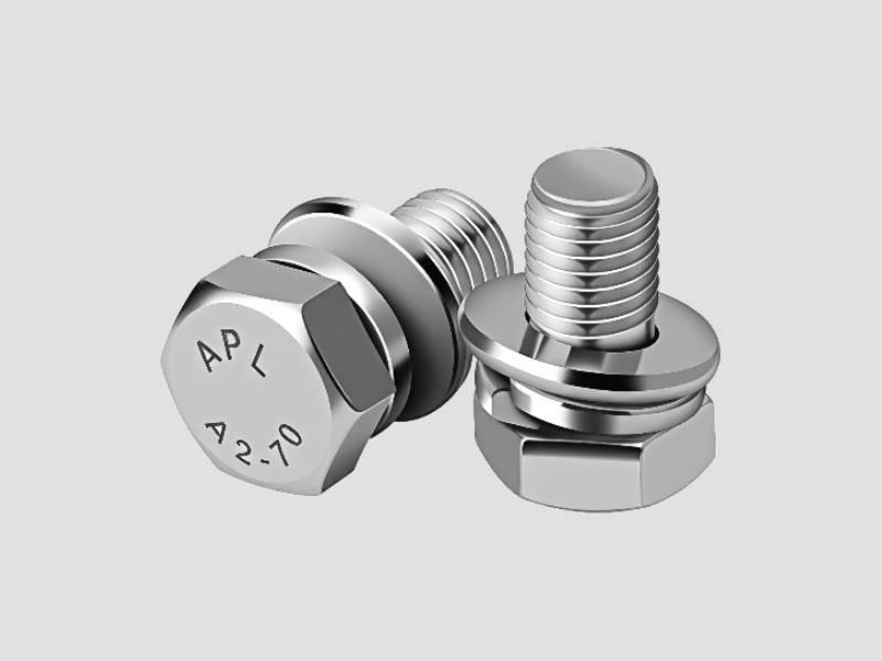 Hex Head SEMS Screw Carbon Steel