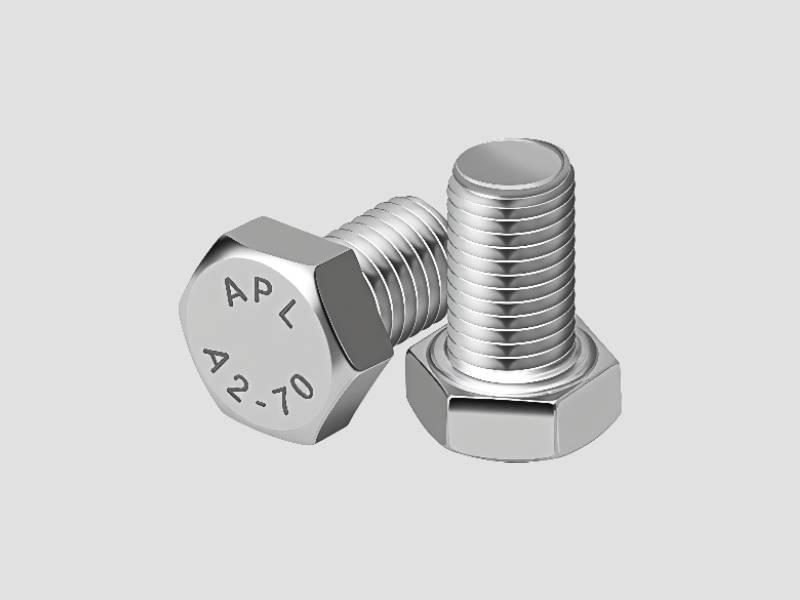 Hex Head Screw M6 Stainless Steel