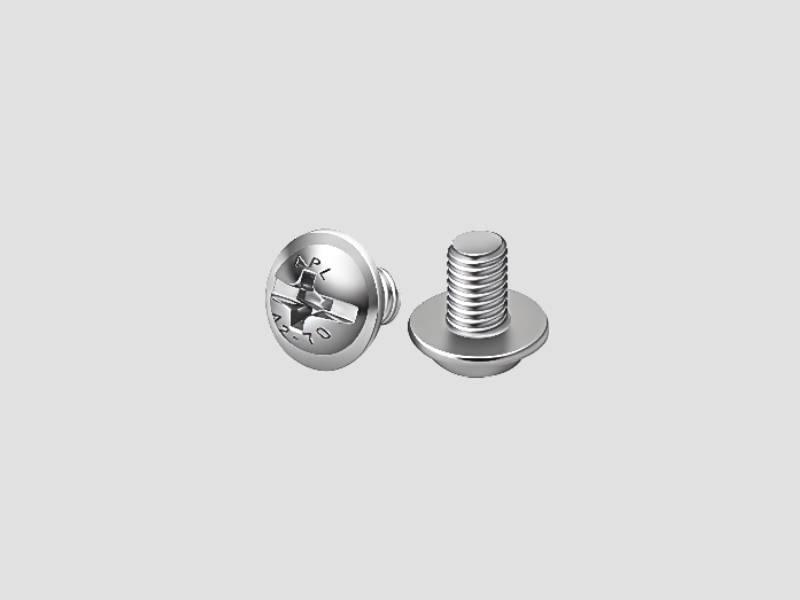 Pan Combi Head Screw With Built-In Washer Stainless Steel Mechanical Fastener