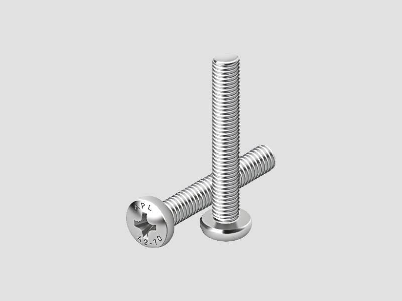 Pan Philips Head Machine Screw - DIN 7985 Stainless Steel Fastener