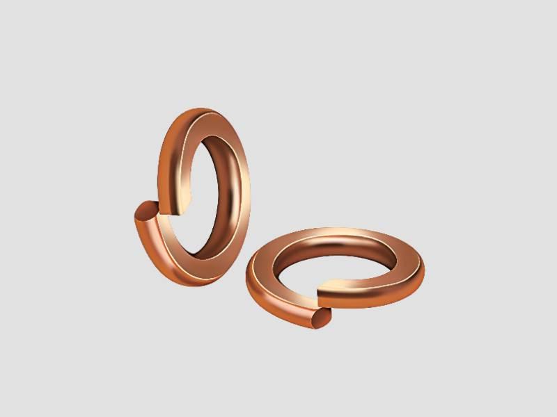 Phosphor Bronze Spring Washer - Anti Loosening Industrial Fastener