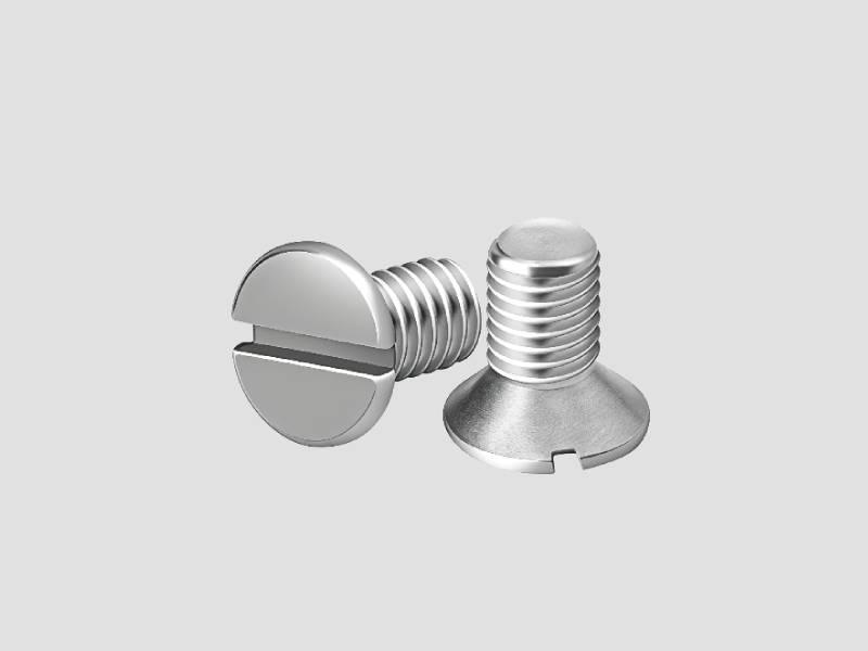 Slotted CSK Head Screw Stainless Steel