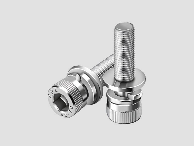 Stainless Steel Hex Socket Head SEMS Screw