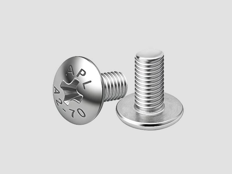 Truss Head Philips Screw Zinc Plated Construction Bolt