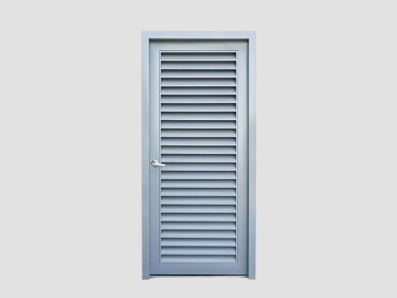 Fully Metal Louver Door