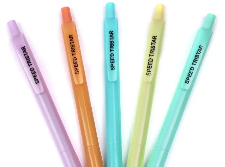 Tristar Premium Ballpoint Pen Smooth Writing with Stylish Grip â€“ Speed Pens