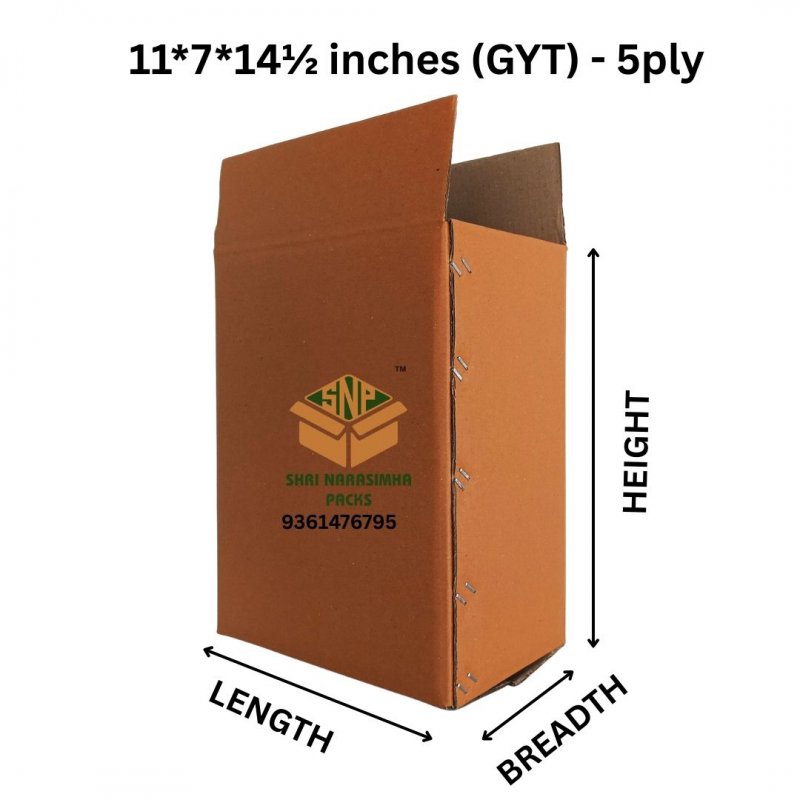 Brass / Copper Vessel Set packing box.