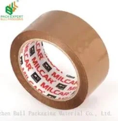 Brown Low Noise BOPP Adhesive Packaging Tape for Carton Sealing by Bull Packaging