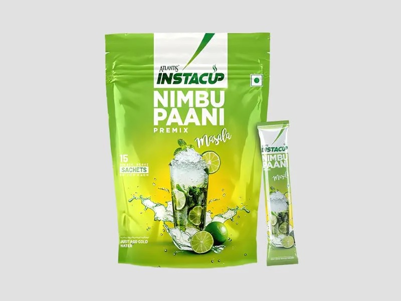 ATLANTIS Instacup Masala Nimbu Paani Premix Single Serve Sachets
