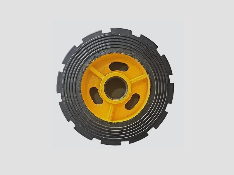 12 x 3 Rubber Moulded Wheel