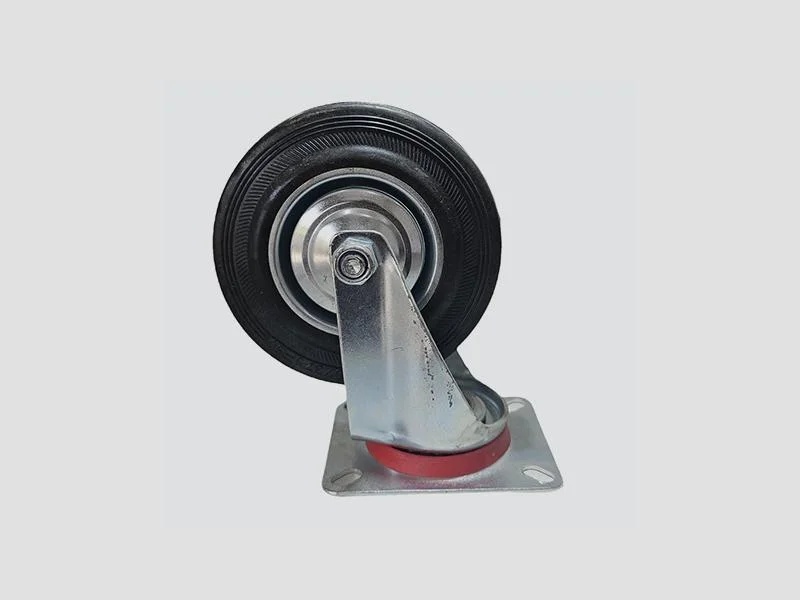 5.2 Inch Rubber Castor Wheel