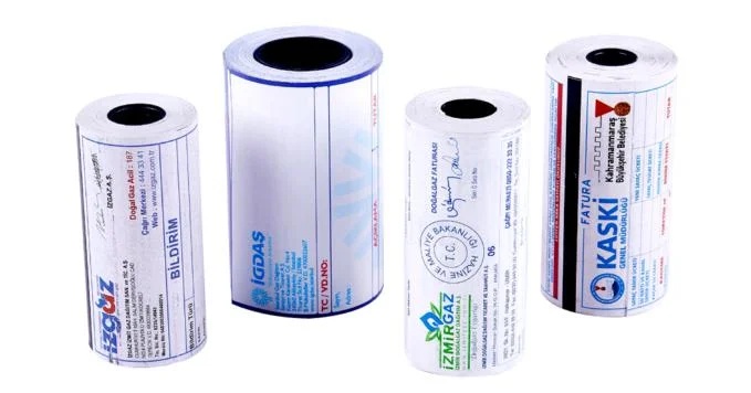 Utility Billing Thermal Paper Rolls 80mm for Electricity, Water & Gas