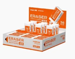 Strong Polymer 4B Soft Eraser High-Clean Erasing for Art & School Use