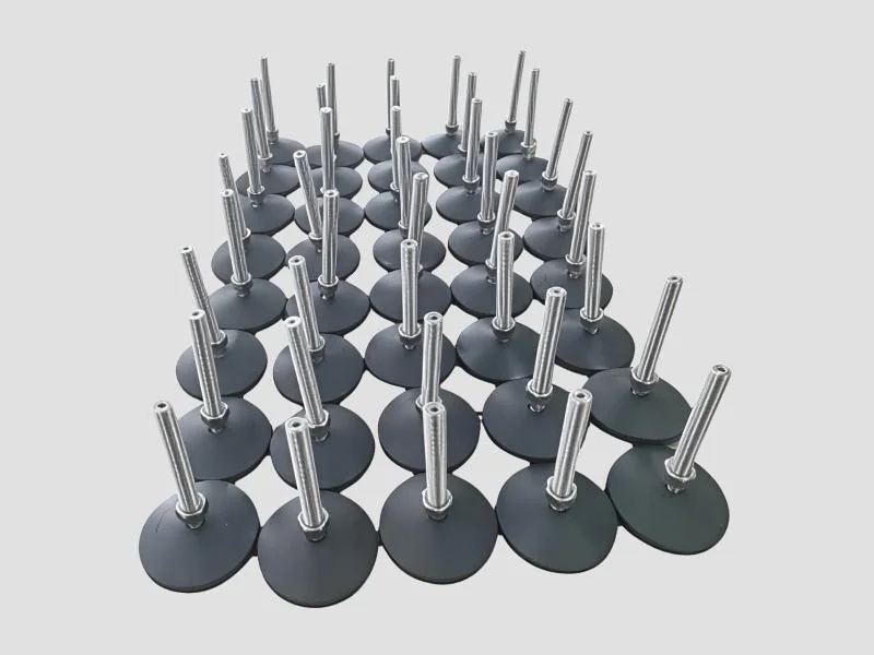 Adjustable Conveyor Leg Pads