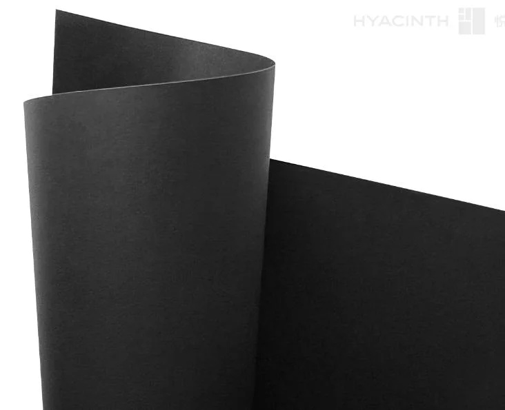 Solid Black Specialty Paper Premium Color Craft Material by WINGOOD