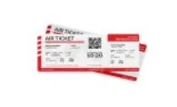 Thermal Boarding Pass Multi-Fold Laminated Paper for Airlines