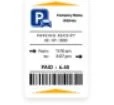 Thermal Car Park Ticket Top-Coated Paper for Parking Systems