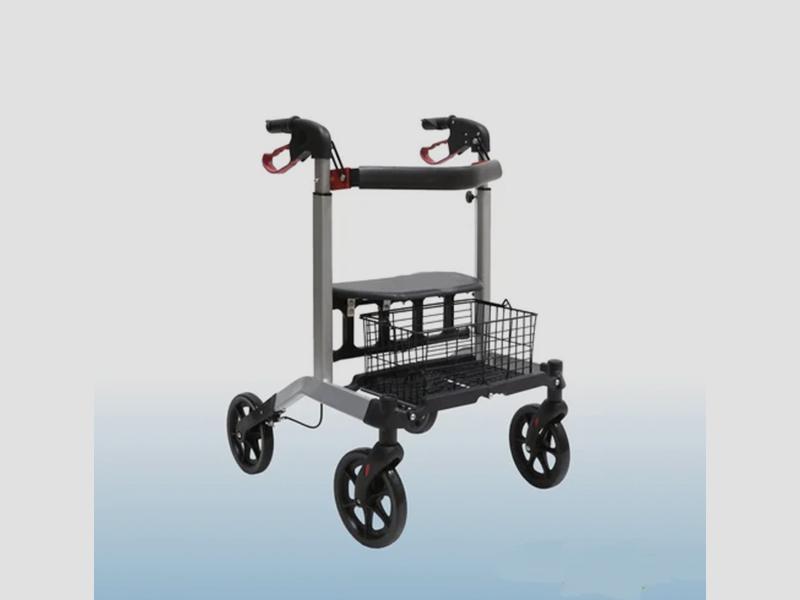 Rehab Rollator – Lightweight 4-Wheel Walking Aid For Adults