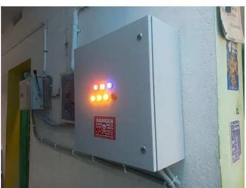 Automatic Power Factor Controller for Industrial and Commercial Energy Optimization 100 KVAR 220/240V Three-Phase