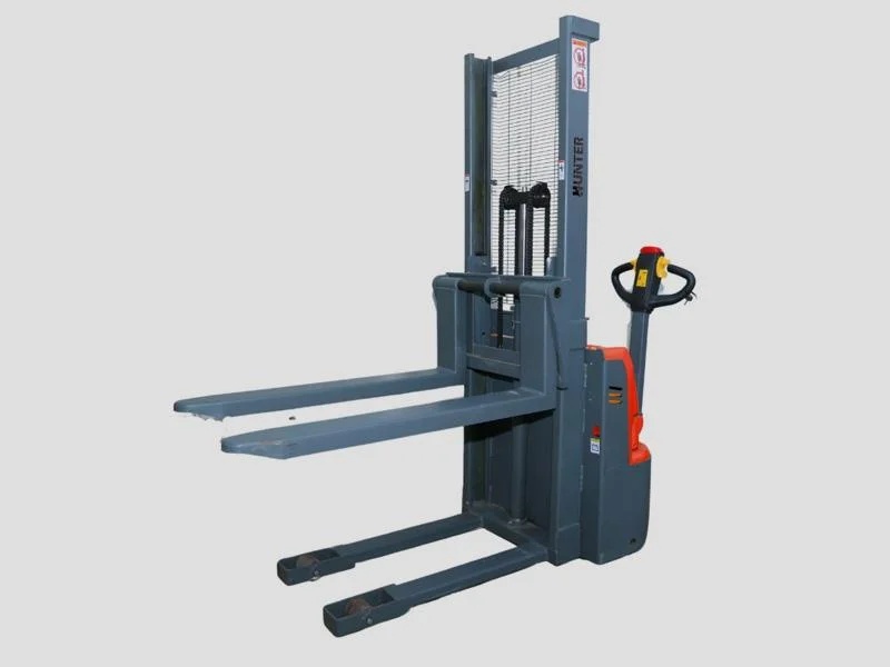 Fully Electric Stacker 1.5 Ton & 3m Lifting Height – Walkie Type