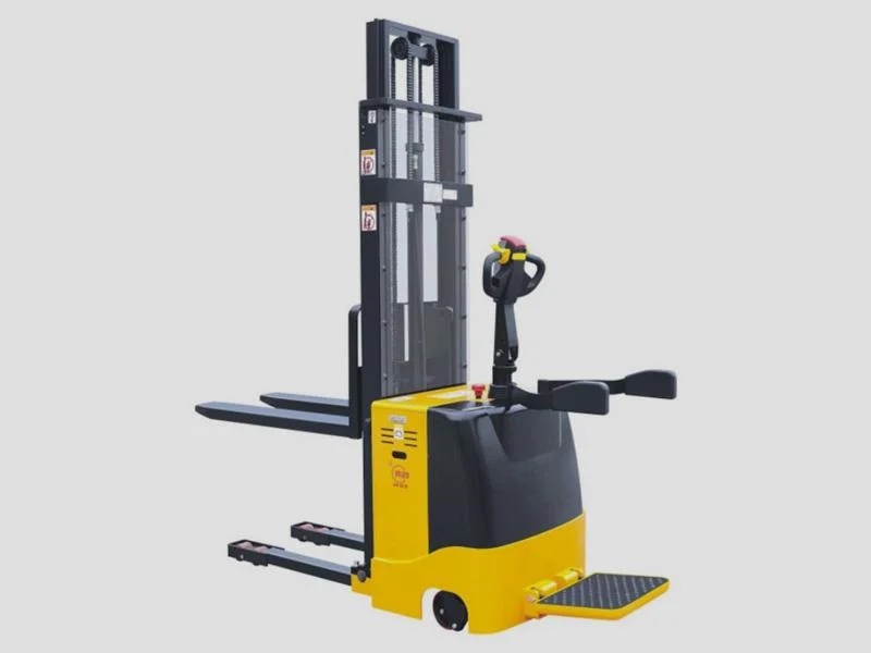 Fully Electric Stacker 1 Ton & 1.6m Lifting Height – Ride On