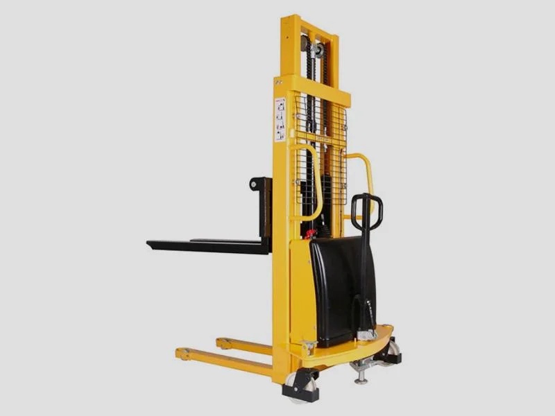 Semi-Electric Stacker 1.5 Ton Capacity With 1.6m Lifting Height