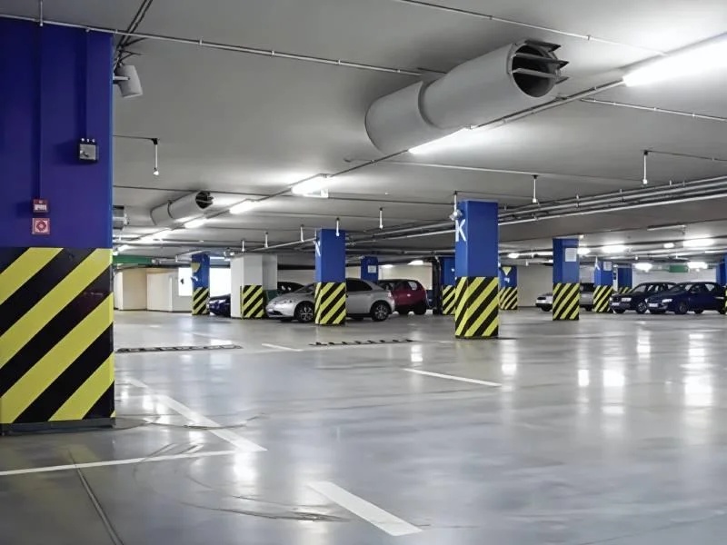 Car Park Ventilation System for Smoke and Fume Extraction