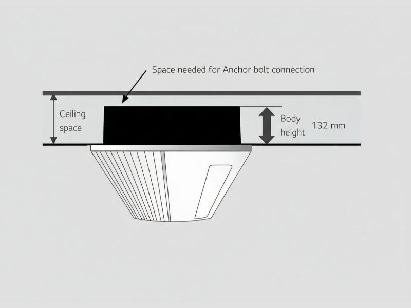 One Way Cassette AC Unit – Indoor Ceiling Air Conditioning System
