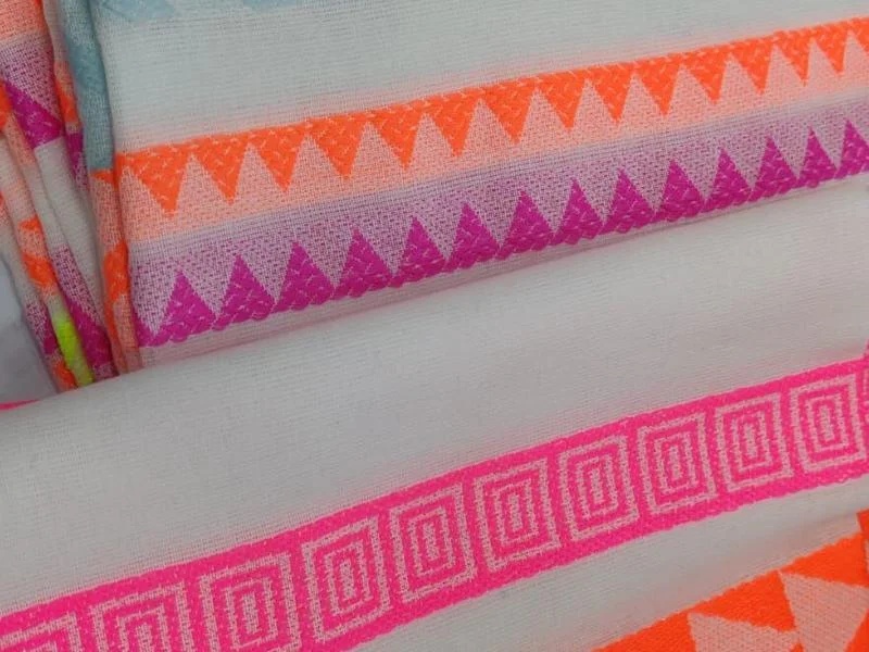 Cotton Jacquard Fabric for Garments and Home Textiles