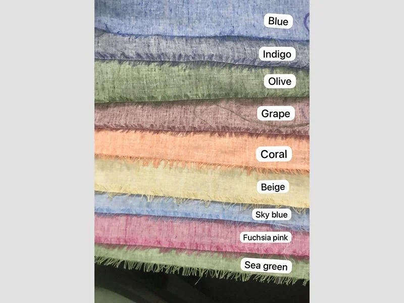 Linen Fabric for Garments and Furnishing