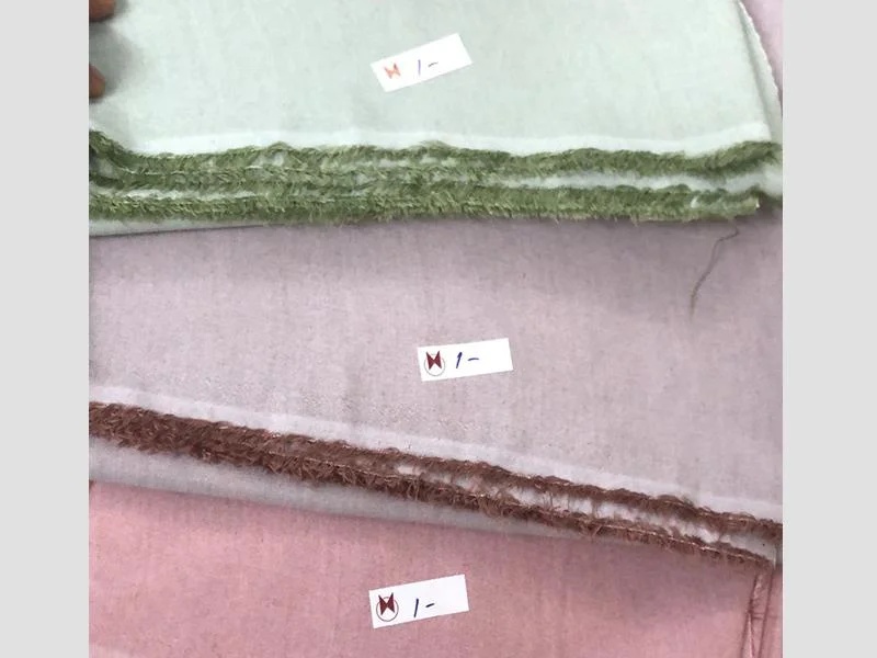 Silk Chambray Fabric for Clothing and Dresses