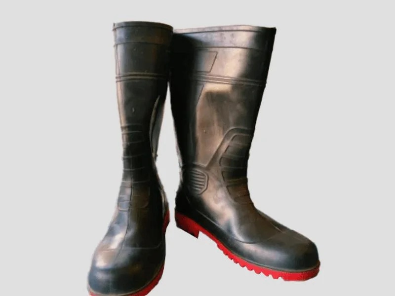 Black Safety Gumboots