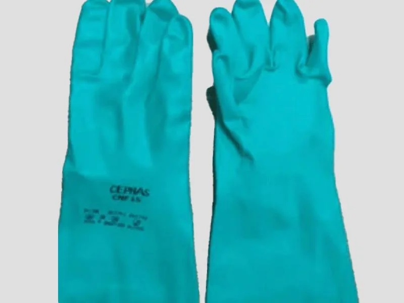 Chemical Resistant Rubber Hand Gloves