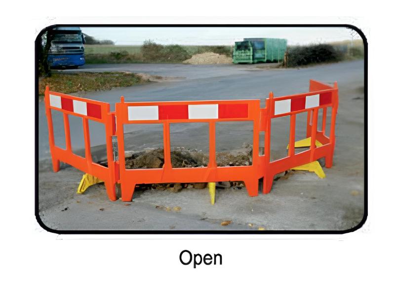 Foldable Expandable Interlocking Folding Fence Barrier- 5000