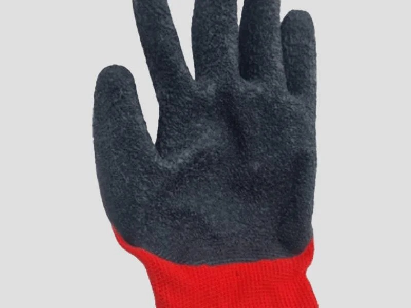PU Coated Gloves (Red and Black)