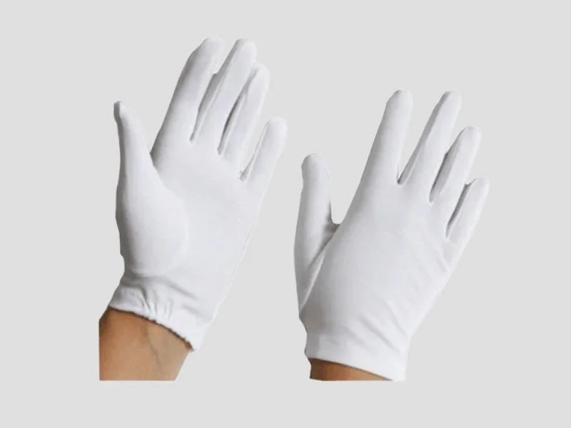 White Baniyan Hand Gloves