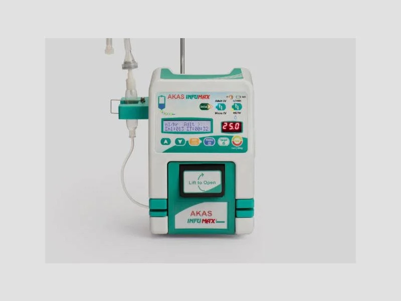 Akas Infusion Pump for Accurate Intravenous Drug Delivery