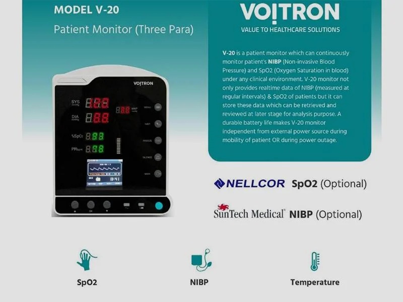 Nellcor Pulse Oximeter for Accurate Blood Oxygen Monitoring