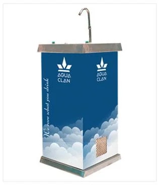 Fountain Water Dispenser with Stainless Steel Body for Commercial Use