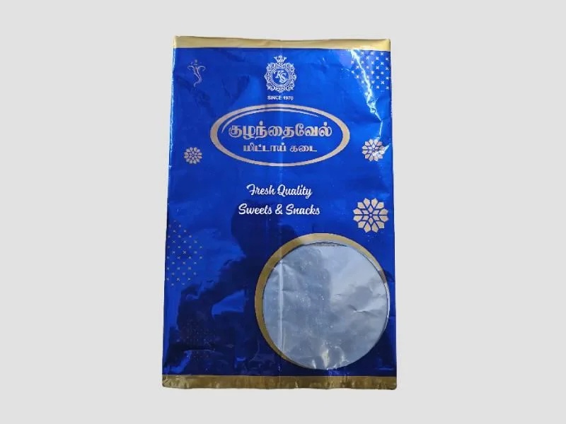 Metallic Window Pouches for Product Packaging Use
