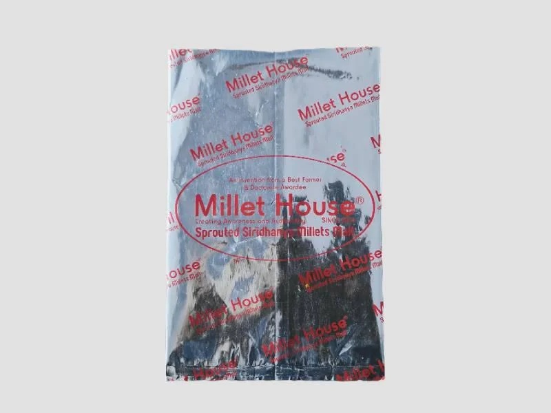 Silver Laminated Center Sealing Pouch for Packaging