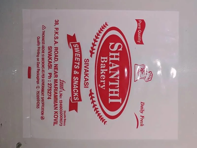Snacks Cover for Food Packaging and Storage Use