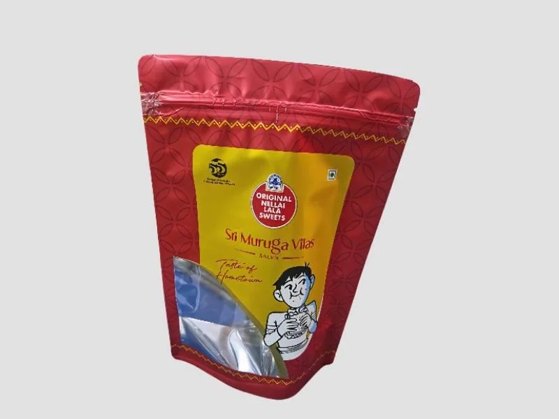 Standup Pouch with Ziplock for Flexible Packaging