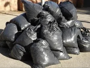 Garbage Disposable Plastic Bag 50kg Capacity for Multi-Use