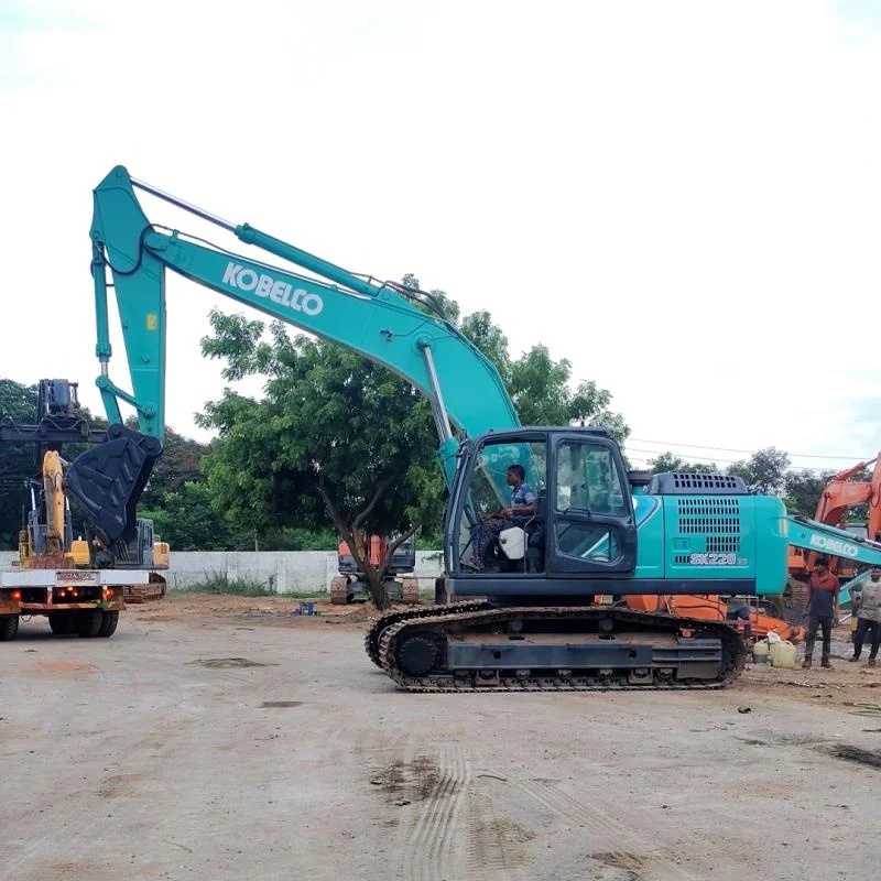 Hydraulic Excavator 22 Ton For Construction Kobelco SK220XD