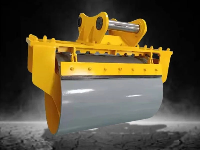 Hydraulic Plate Compactor Attachment for Excavators Soil Compaction
