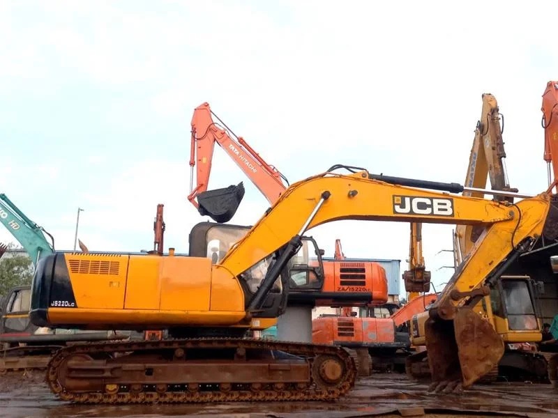 JCB JS220LC Hydraulic Excavator 22 Ton for Construction Use