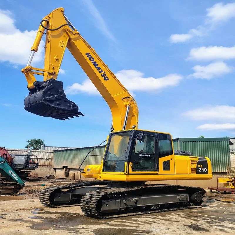 Komatsu PC210 Hydraulic Excavator 21 Ton for Construction Use