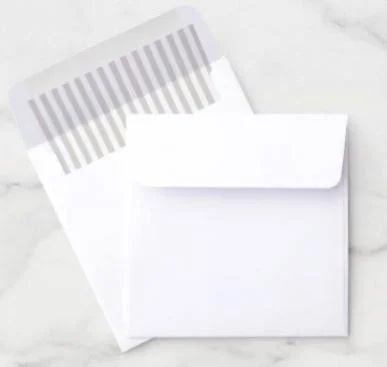 White Office Envelope Standard Paper for Document Mailing